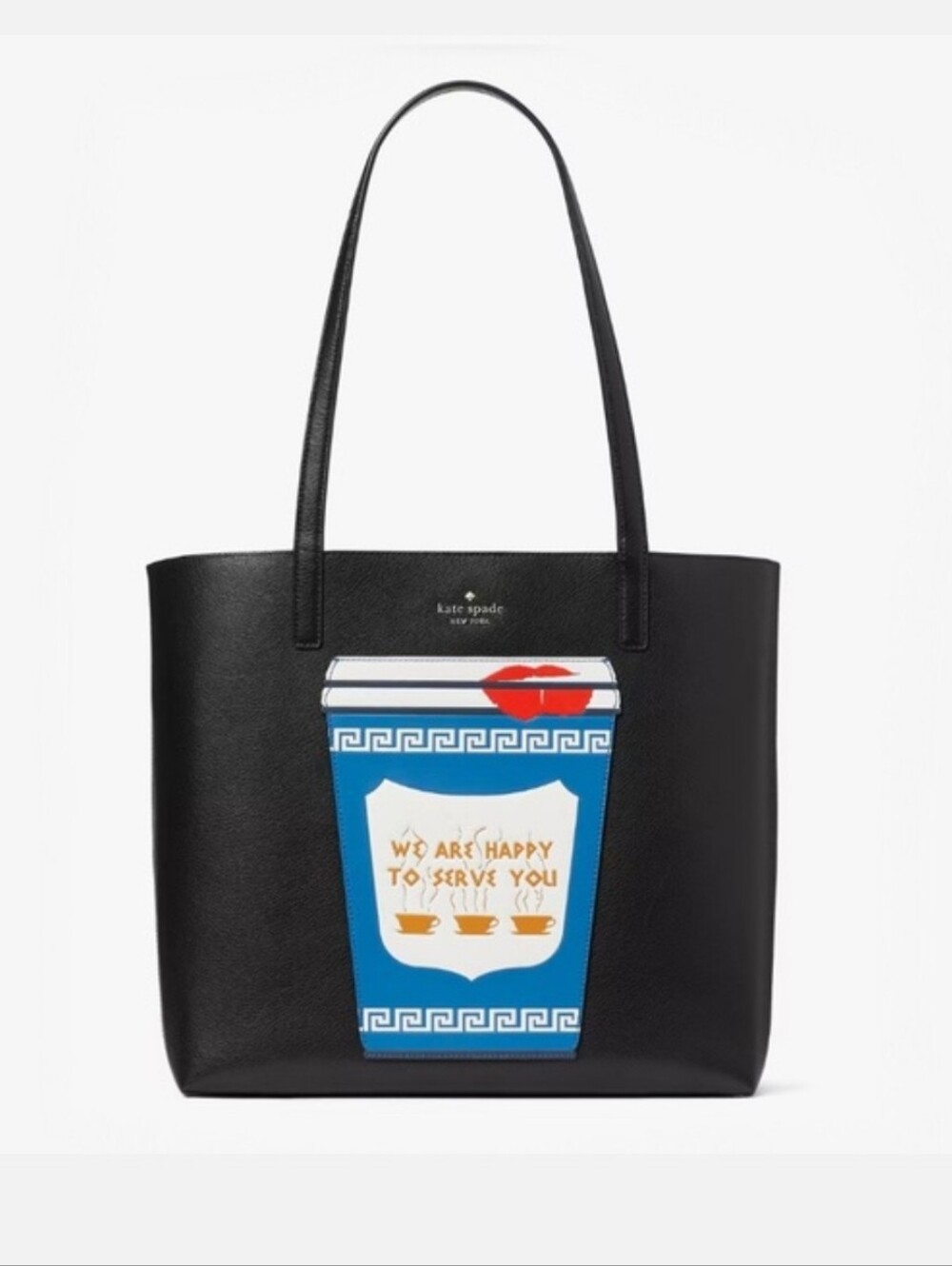 Kate Spade Coffee Break Limited Edition Leather Tote NWOT